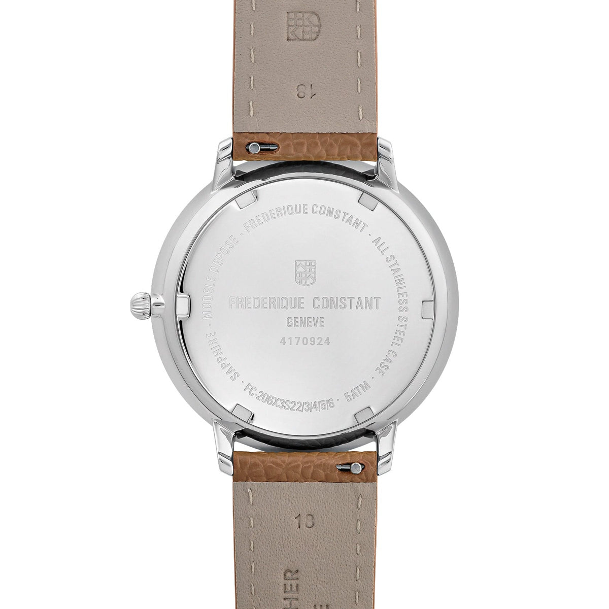 Frederique Constant FC-206RN3S6 Classics Quartz Moonphase 39mm