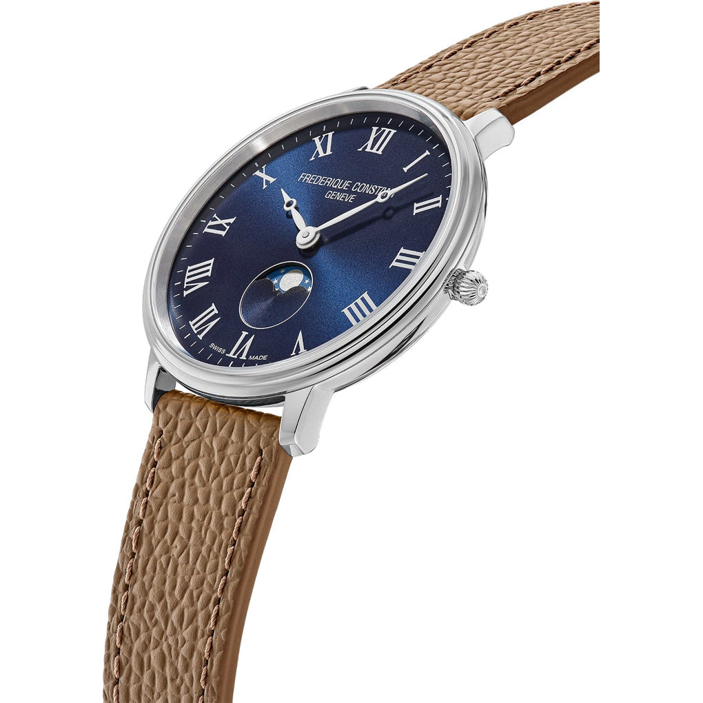 Frederique Constant FC-206RN3S6 Classics Quartz Moonphase 39mm