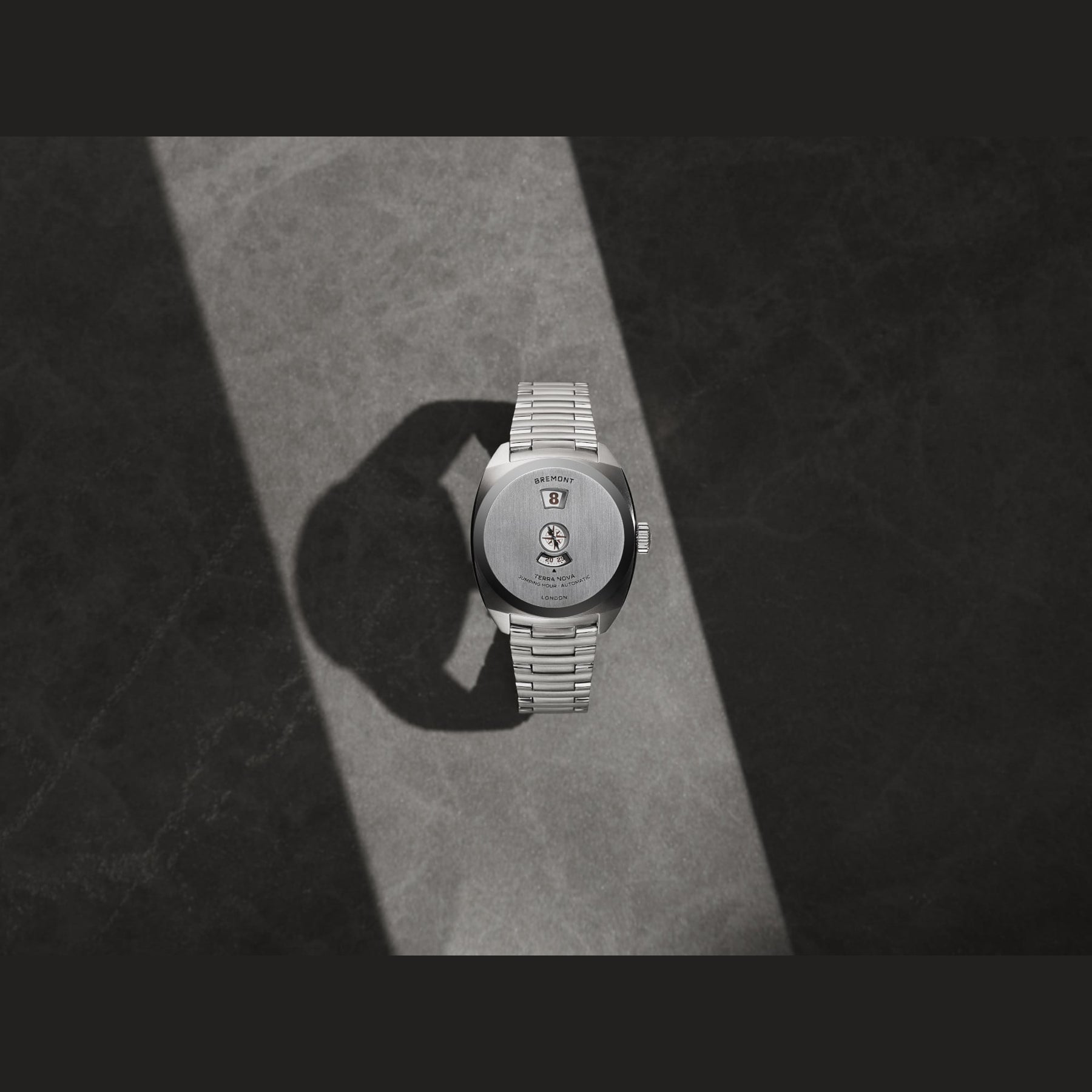 Bremont TN38-JH-SS-CC-B Terra Nova Jumping Hour On Bracelet