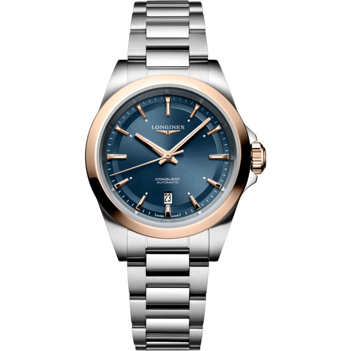 Longines L3.320.5.92.6 Conquest Blue on Bracelet