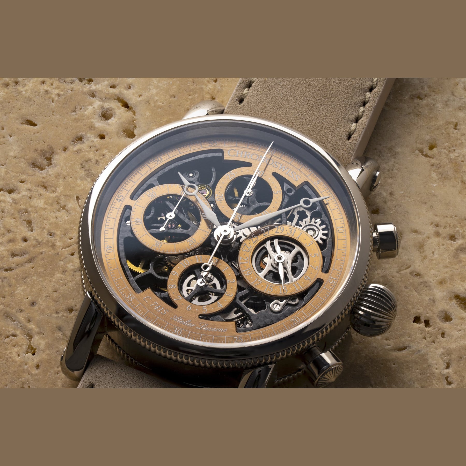 Chronoswiss CH-7543T.1S-BR Opus Chronograph Dakar