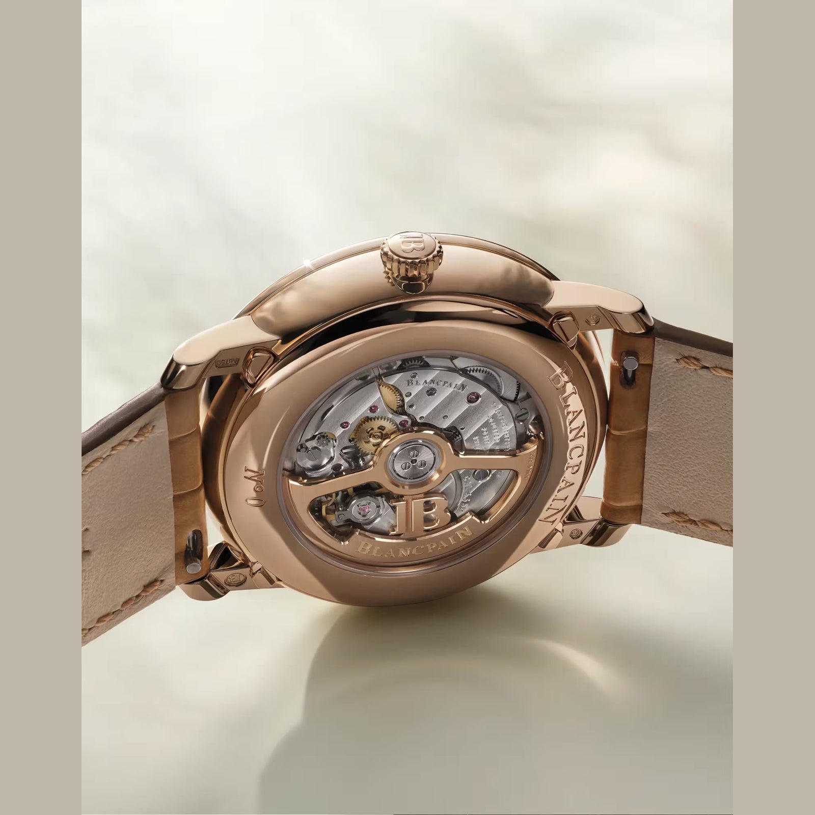 Blancpain 6654N 3642 55B Villeret Quantième Complet