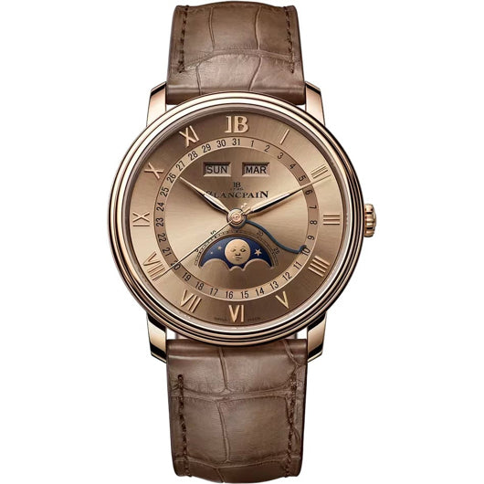 Blancpain 6654N 3646 55B Villeret Quantième Complet