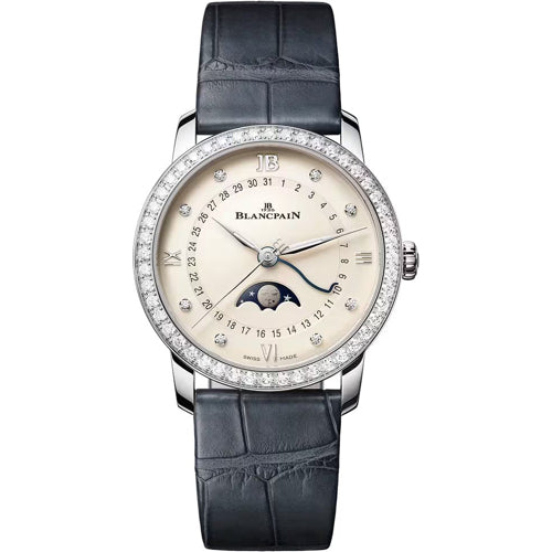 Blancpain 6126N 4687 55B Villeret Quantième Phases De Lune