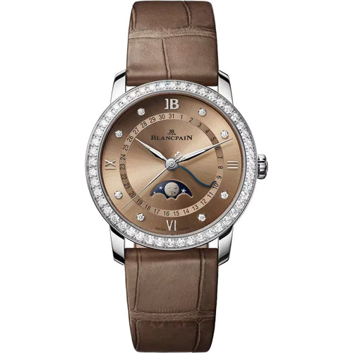 Blancpain 6126N 4646 55B Villeret Quantième Phases De Lune