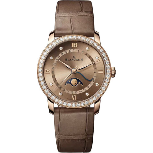 Blancpain 6126N 2946 55B Villeret Quantième Phases De Lune