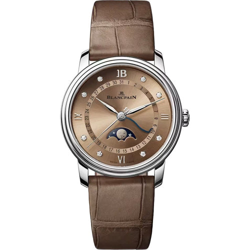 Blancpain 6126N 1146 55B Villeret Quantième Phases De Lune