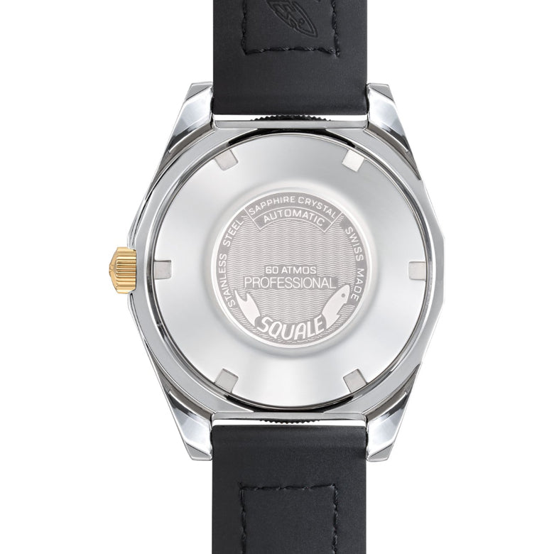 Squale MATICGBKBK.RLOR Matic S Two-Tone HydroLeather