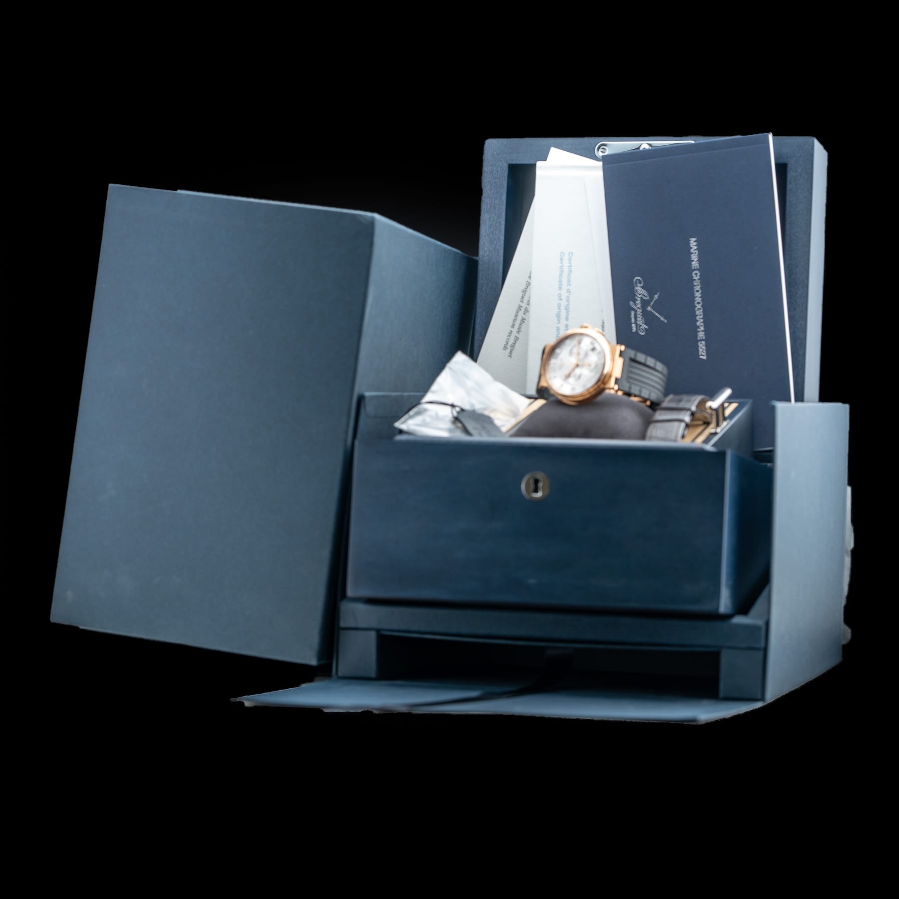 Breguet 5527BR/12/9WV Marine Chronographe