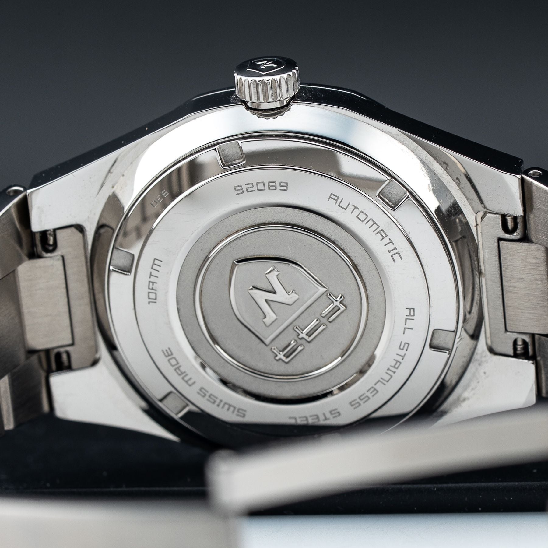 Nivada Grenchen F77 Blue Dial