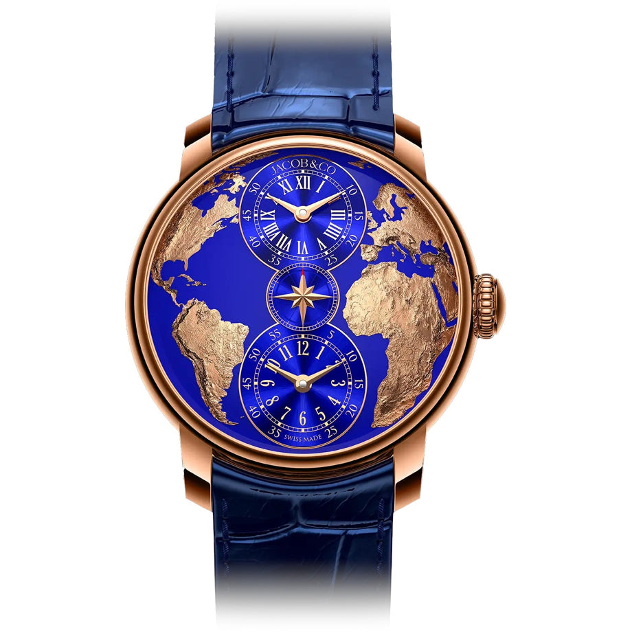 Jacob & Co. DT100.40.AA.AE.A The World Is Yours Dual Time Zone