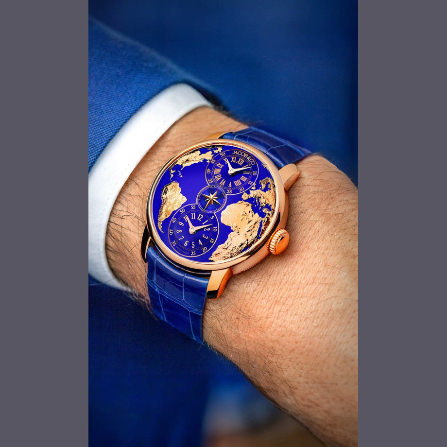 Jacob & Co. DT100.40.AA.AE.A The World Is Yours Dual Time Zone