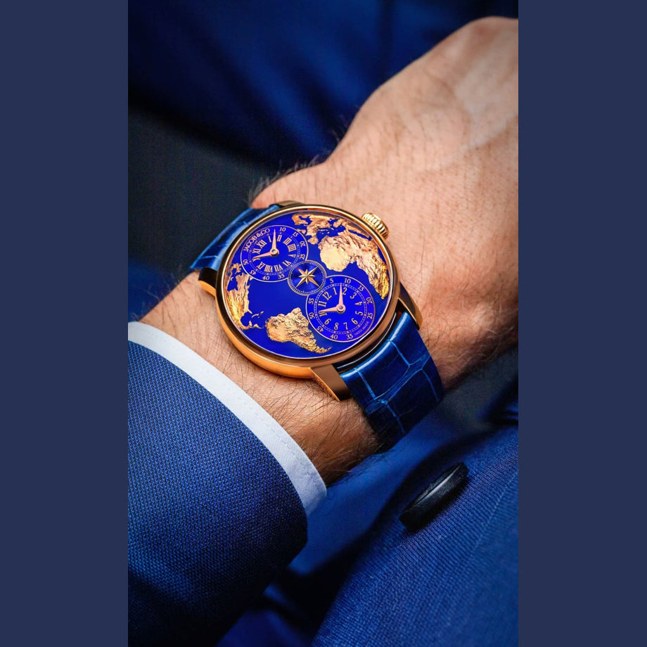 Jacob & Co. DT100.40.AA.AE.A The World Is Yours Dual Time Zone