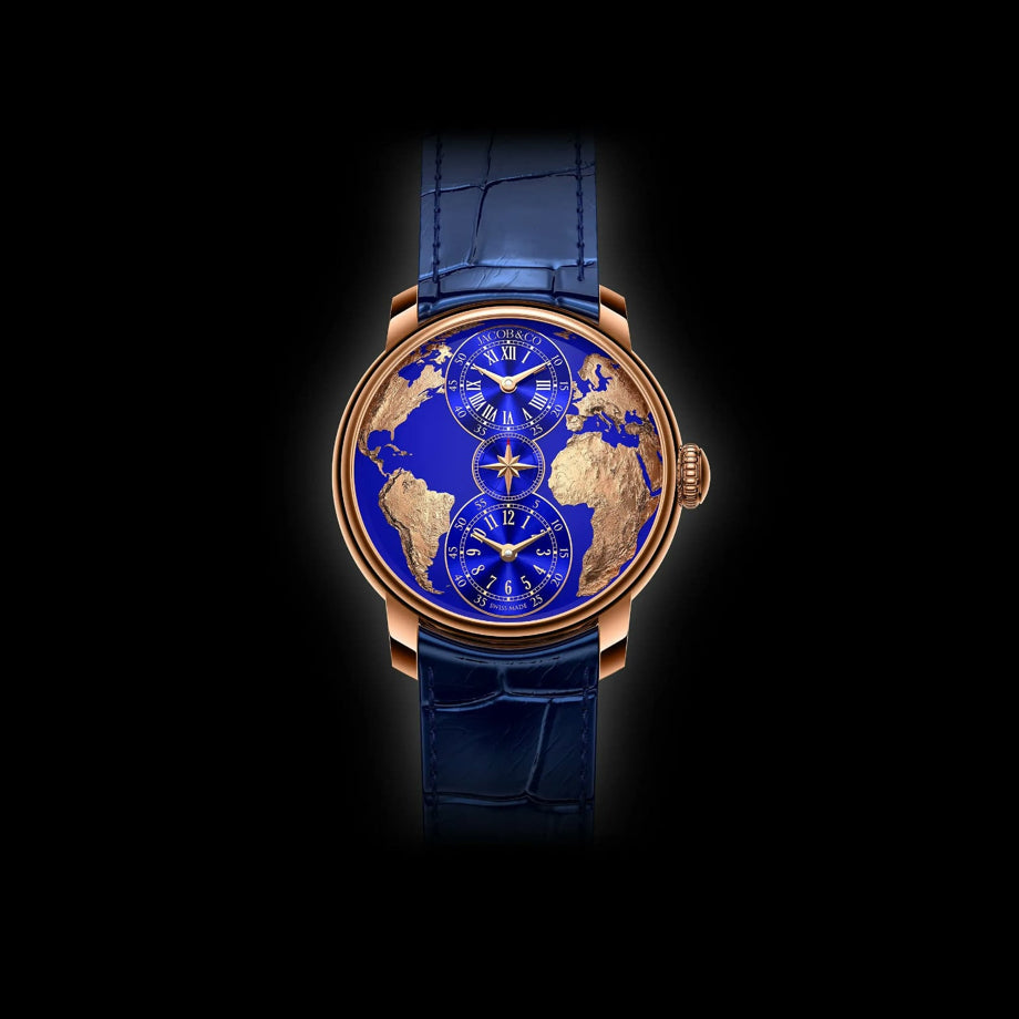 Jacob & Co. DT100.40.AA.AE.A The World Is Yours Dual Time Zone