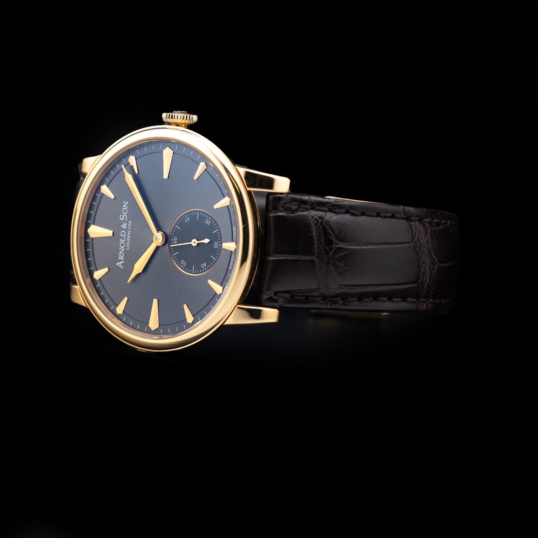 Arnold & Son 1.LCAP.S04A Pink Gold Grey Dial