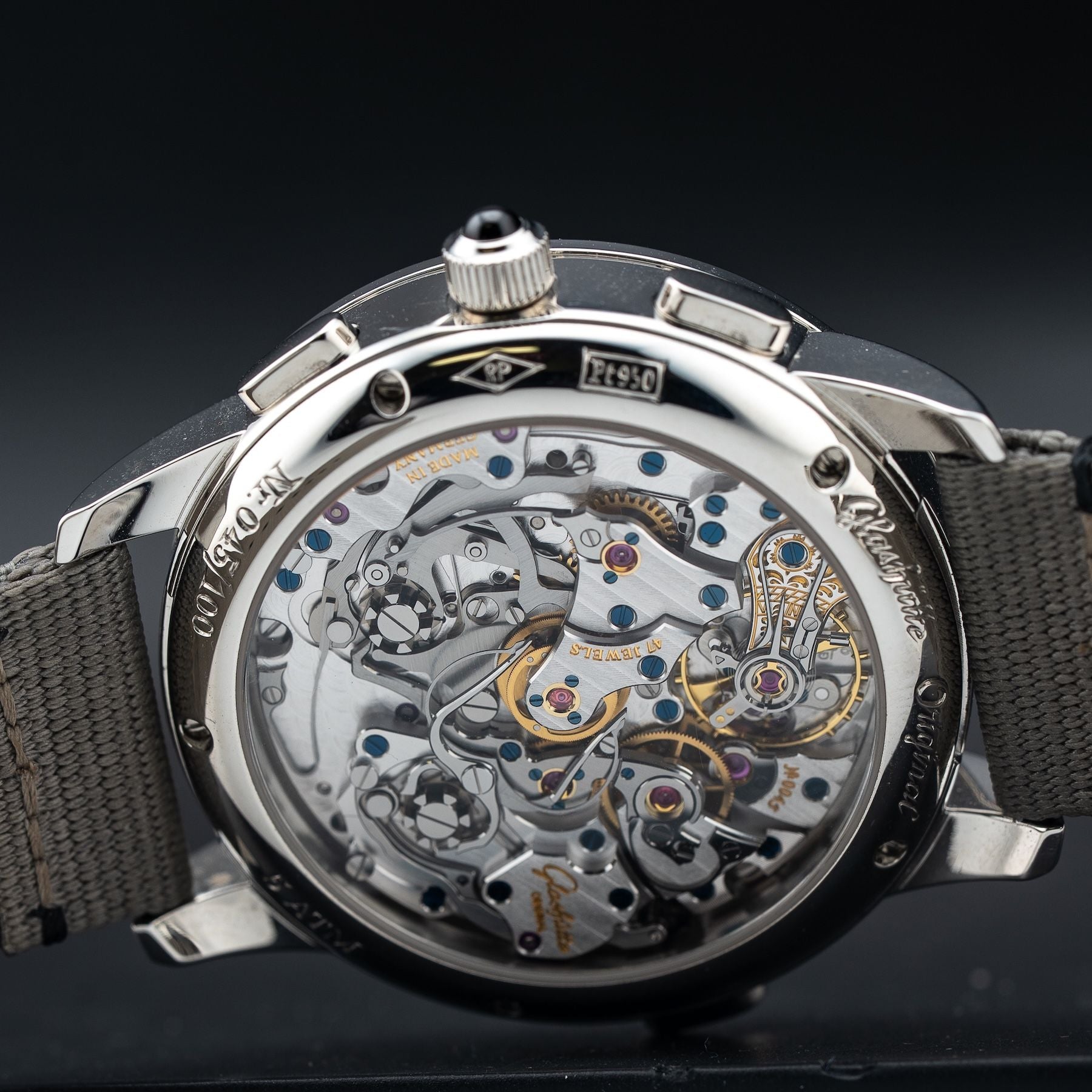 Glashütte Original 1-99-01-03-03-04 Senator Rattrapante