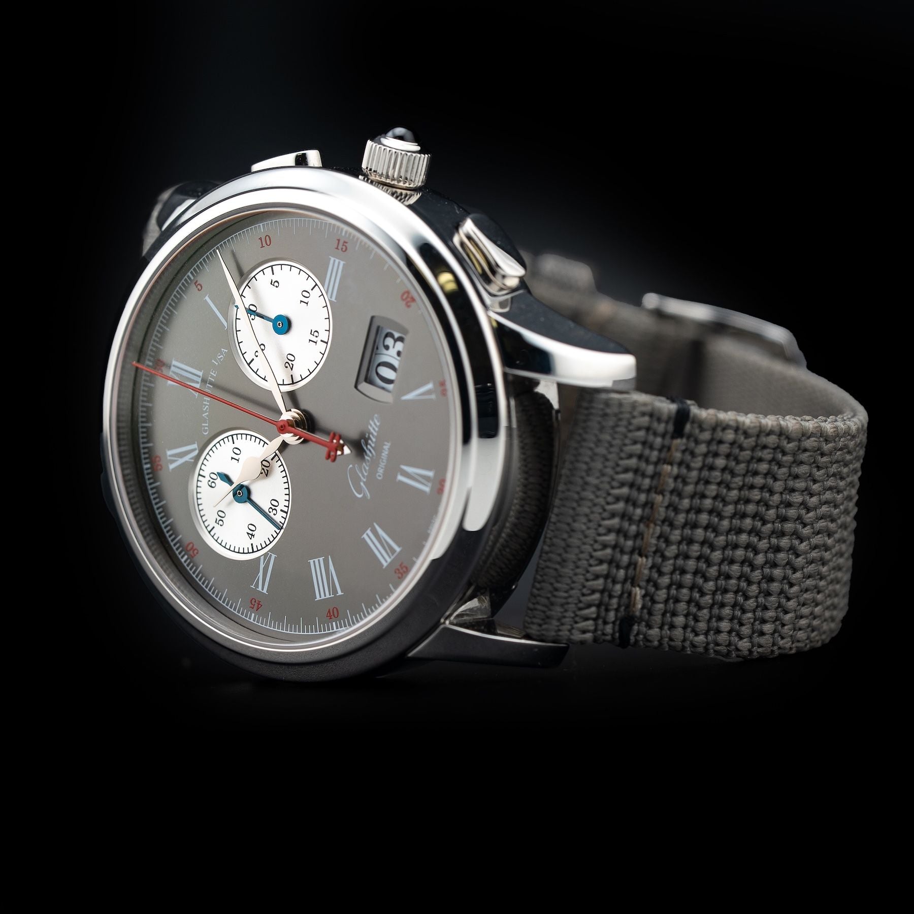 Glashütte Original 1-99-01-03-03-04 Senator Rattrapante