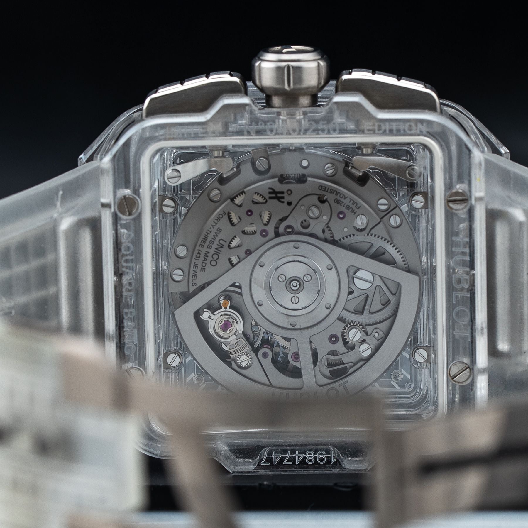 Hublot 821.JX.0120.RT Square Bang Unico Sapphire