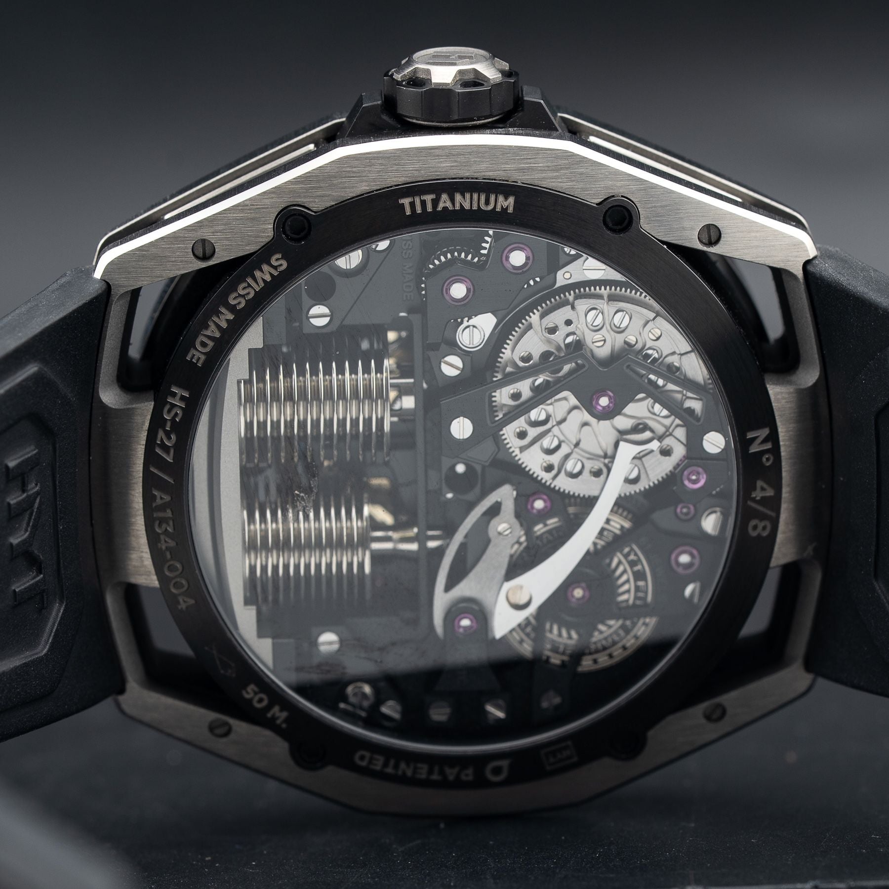 HYT H03068-A Conical Tourbillon Titanium Blue Limited Edition
