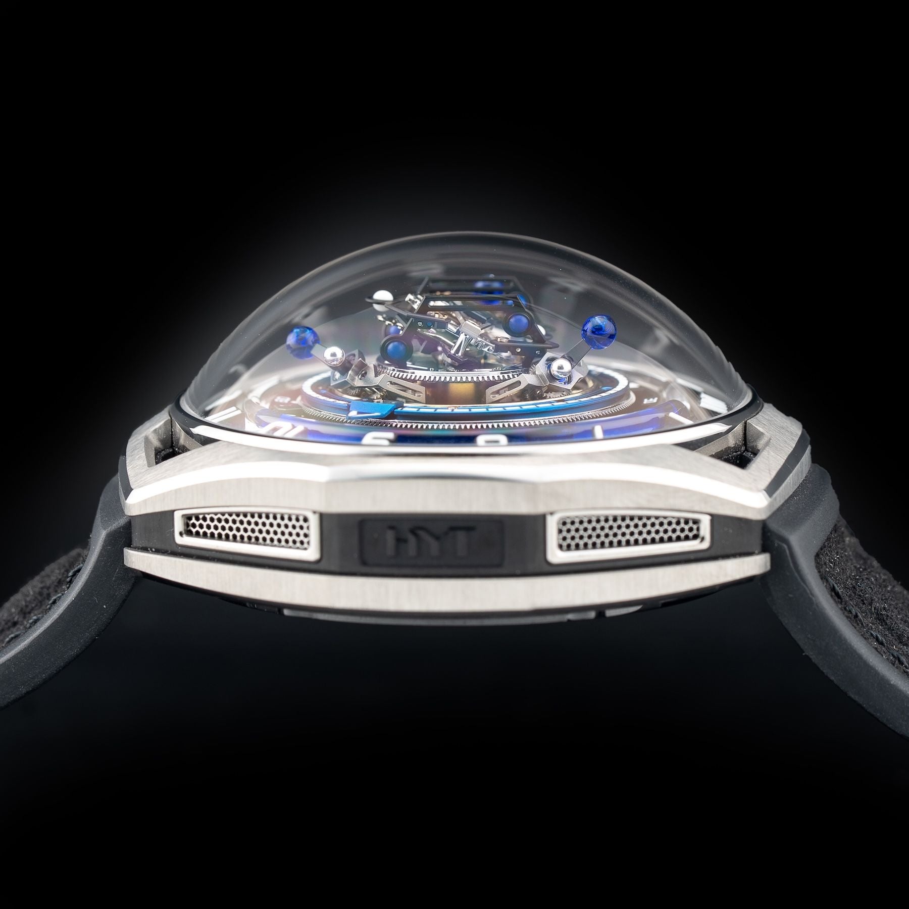 HYT H03068-A Conical Tourbillon Titanium Blue Limited Edition