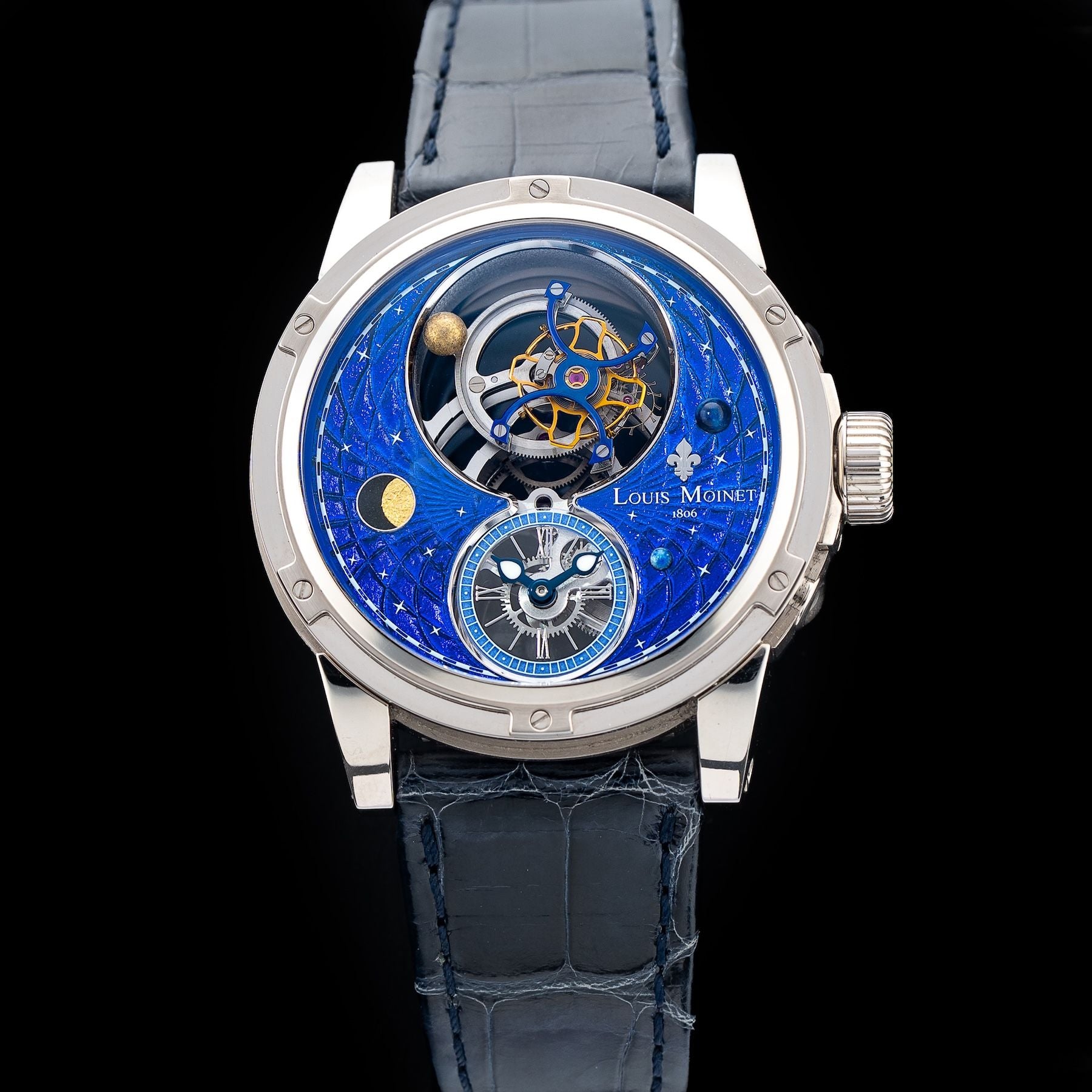 Louis Moinet LM-48.70G.20 Space Mystery