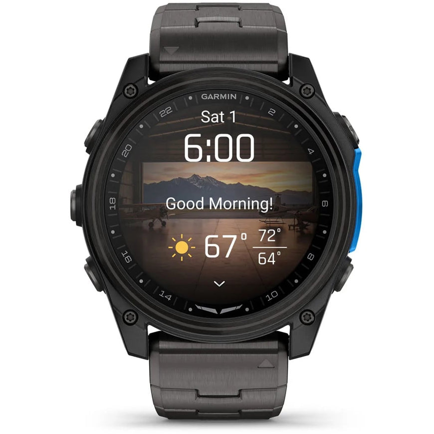 Garmin 010-02905-30 D2 Mach 2 51mm Carbon Grey DLC Titanium