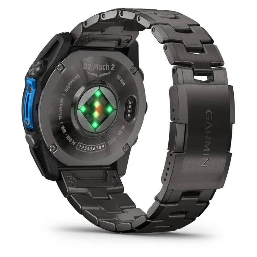 Garmin 010-02905-30 D2 Mach 2 51mm Carbon Grey DLC Titanium