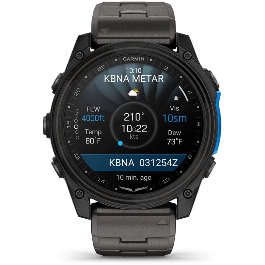 Garmin 010-02905-30 D2 Mach 2 51mm Carbon Grey DLC Titanium