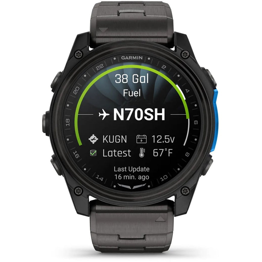 Garmin 010-02905-30 D2 Mach 2 51mm Carbon Grey DLC Titanium