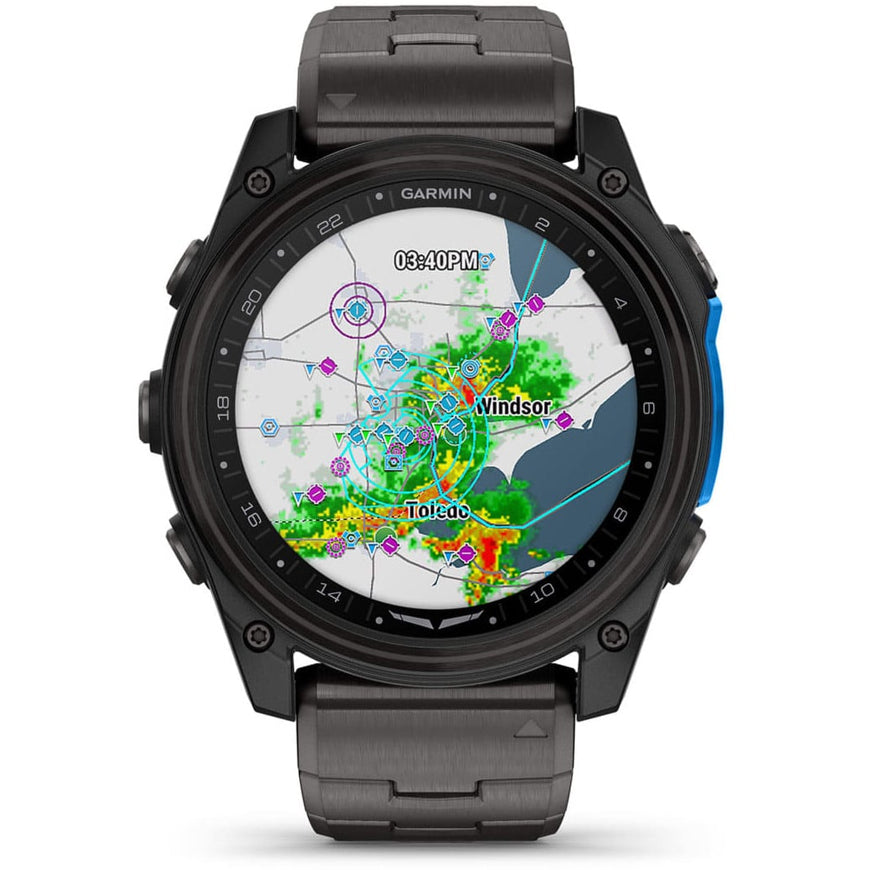 Garmin 010-02905-30 D2 Mach 2 51mm Carbon Grey DLC Titanium