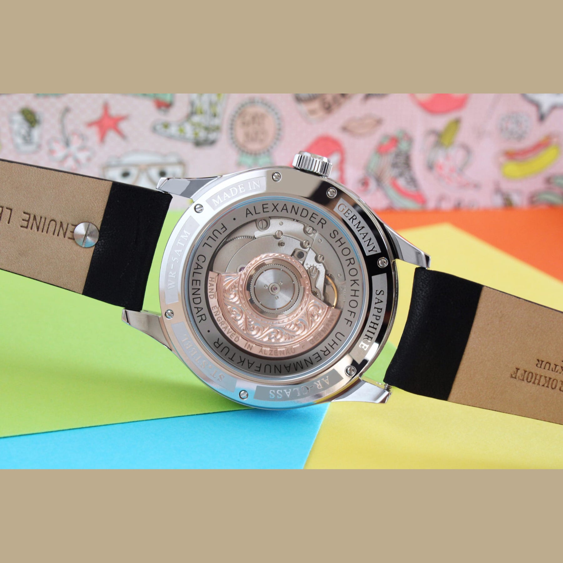 Alexander Shorokhoff AS.VK-CDMM4 Full Calendar Cardamomo Black