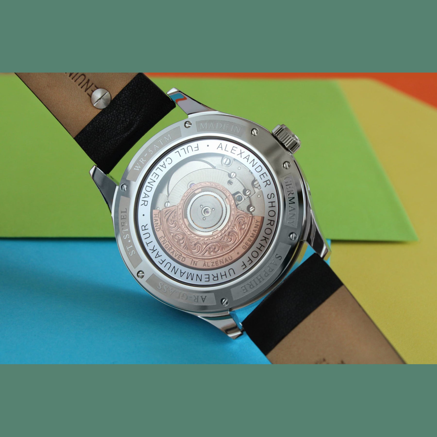 Alexander Shorokhoff AS.VK-CDMM4 Full Calendar Cardamomo Black