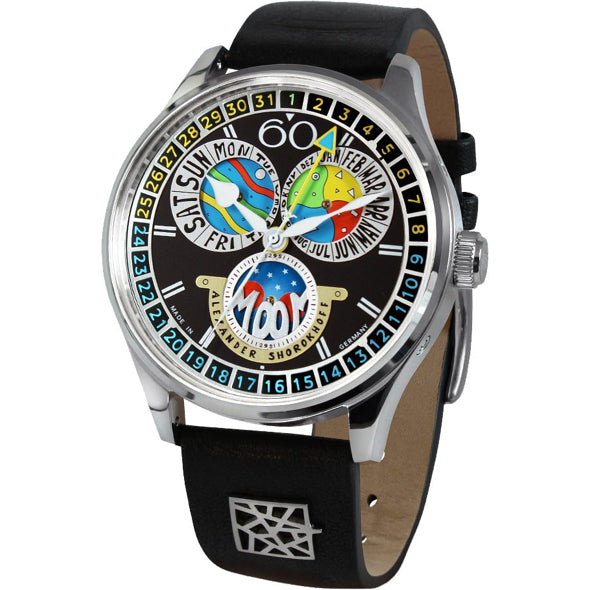Alexander Shorokhoff AS.VK-CDMM4 Full Calendar Cardamomo Black