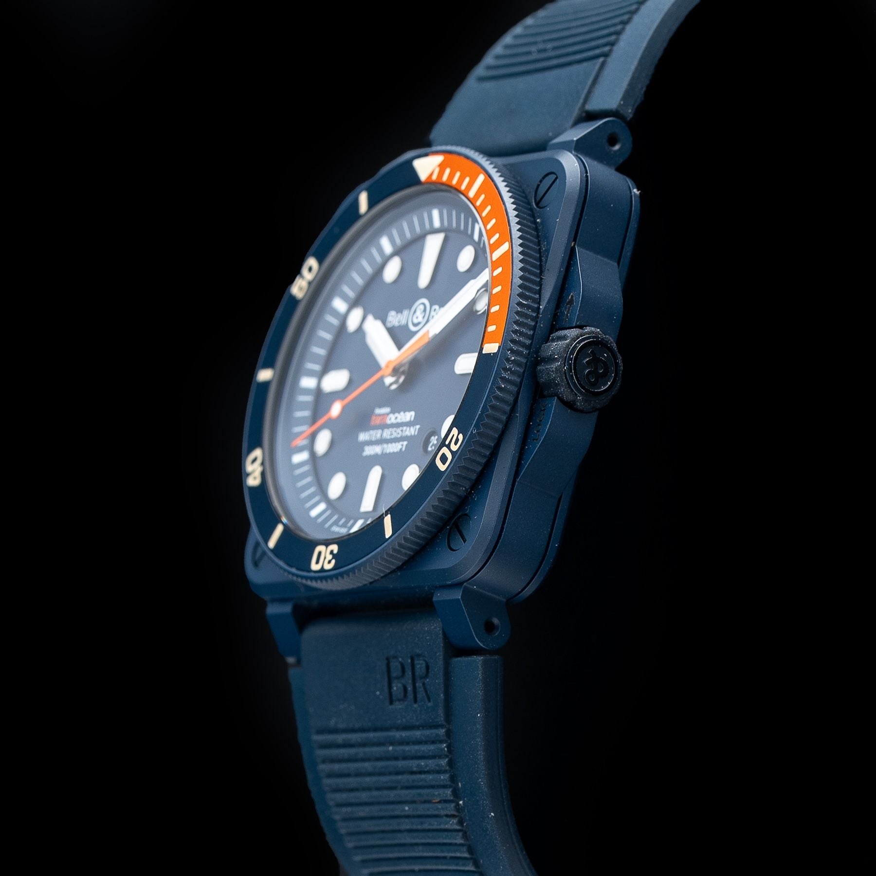 Bell & Ross BR0392-D-TR-CE/SRB Diver Tara