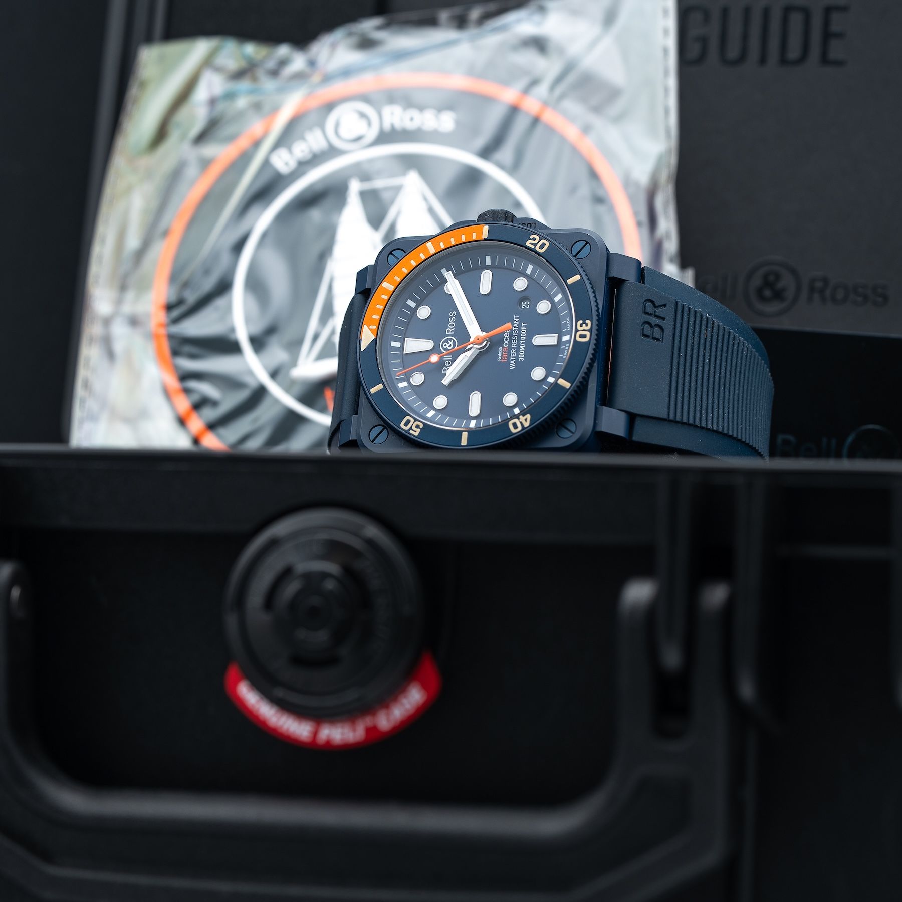 Bell & Ross BR0392-D-TR-CE/SRB Diver Tara