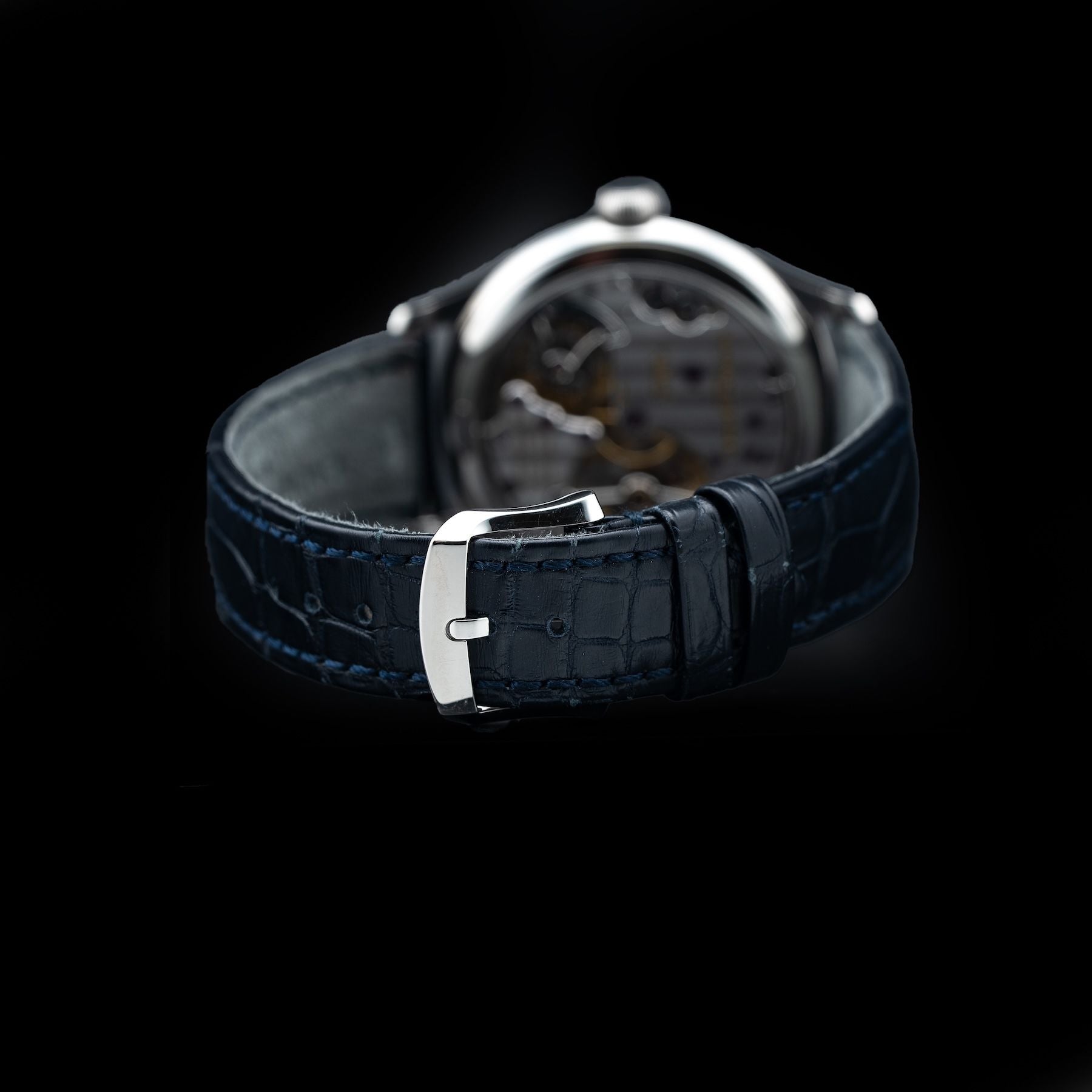Laurent Ferrier LCF007.AC.CW1 Galet Traveller Blue Dial