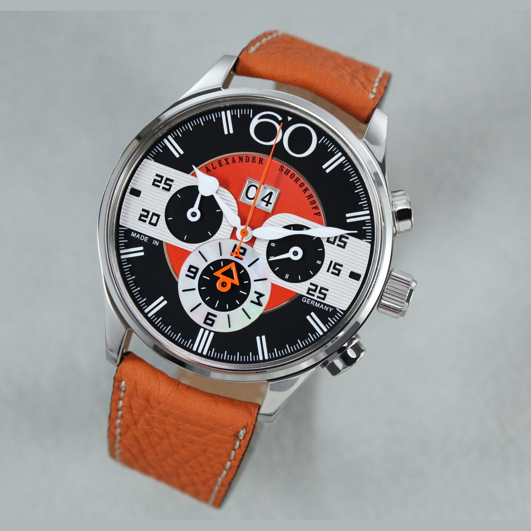 Alexander Shorokhoff AS.BD01-4 Big Date Chrono Black