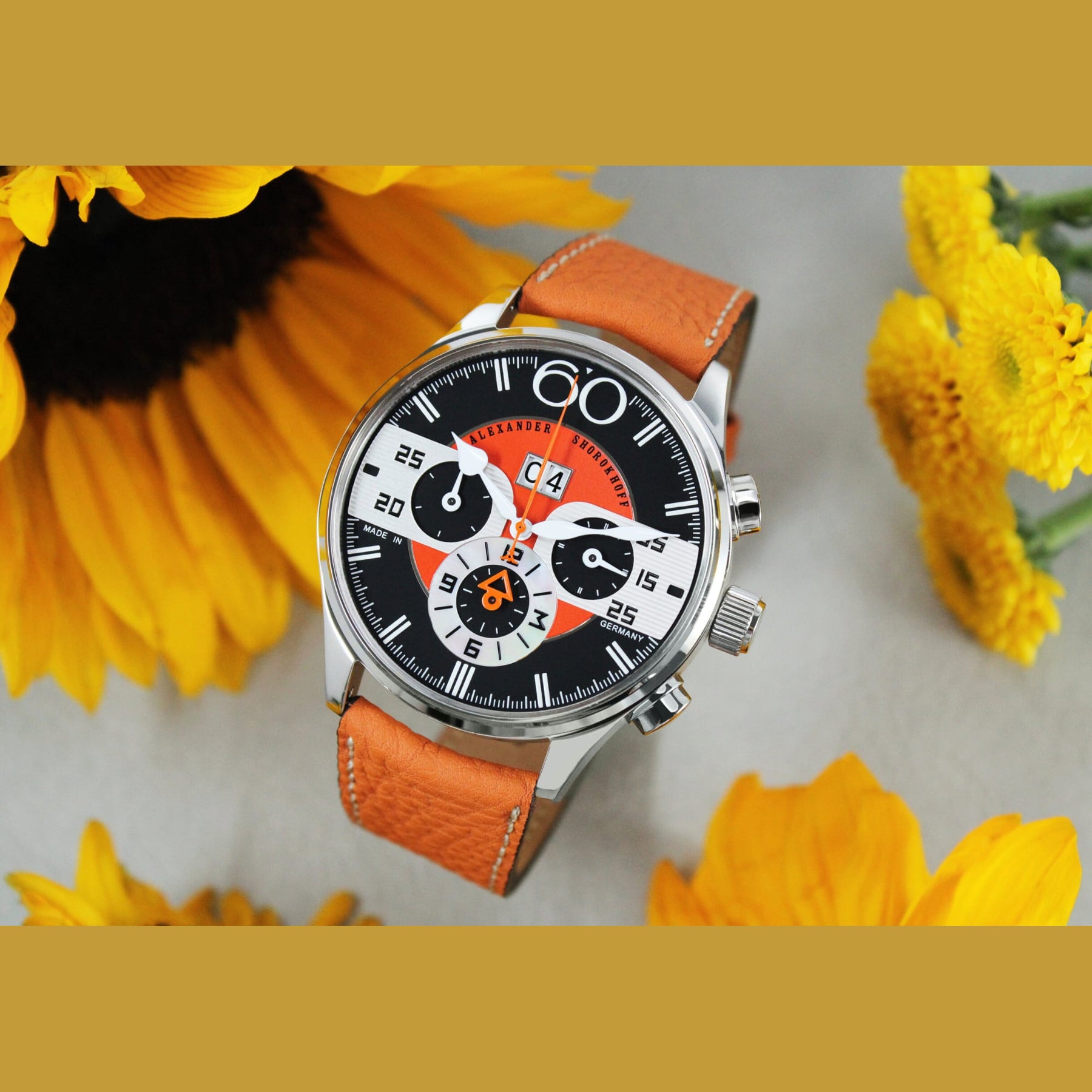 Alexander Shorokhoff AS.BD01-4 Big Date Chrono Black
