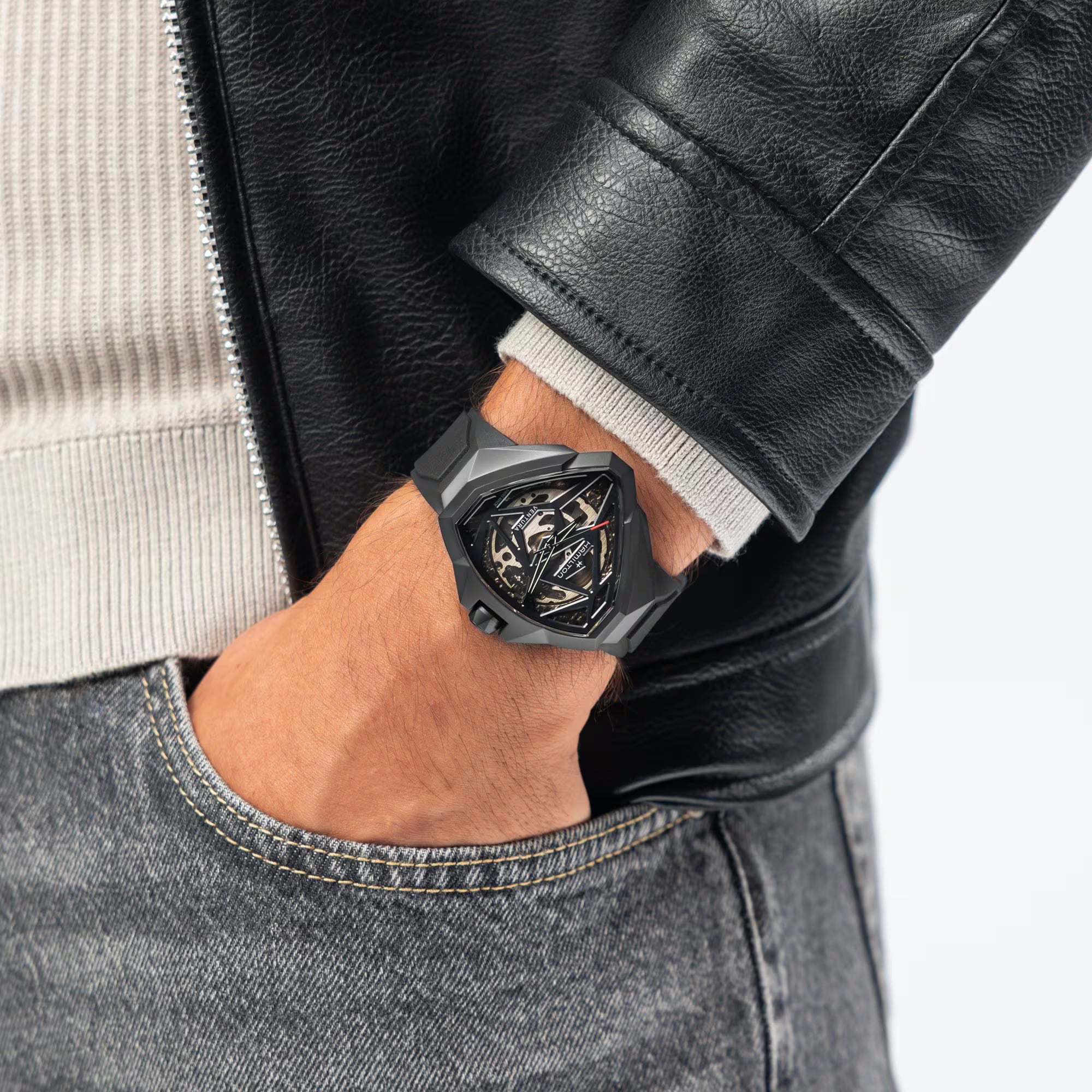Hamilton Ventura Edge Skeleton H24645330