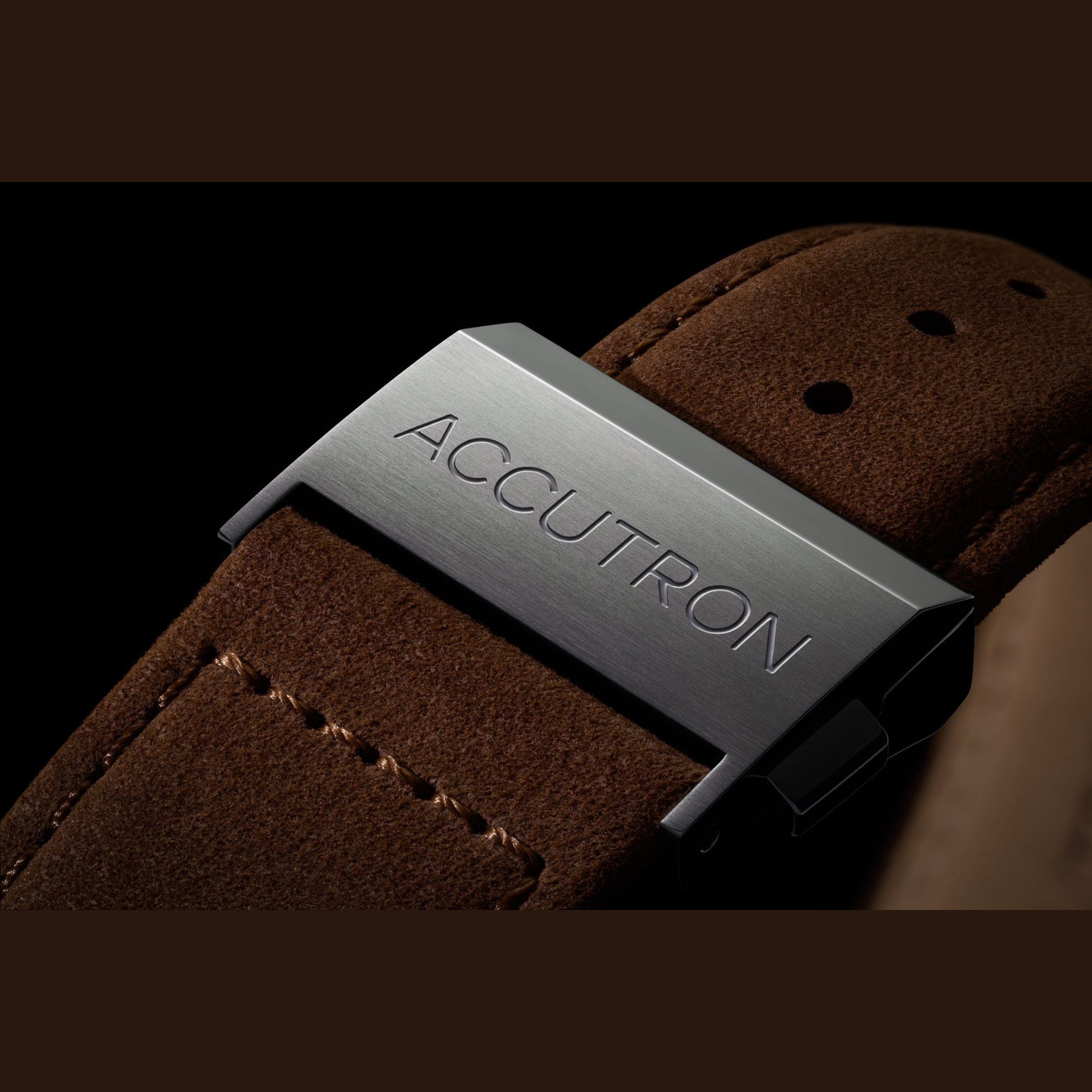 Accutron 26A214 Forged Carbon Brown