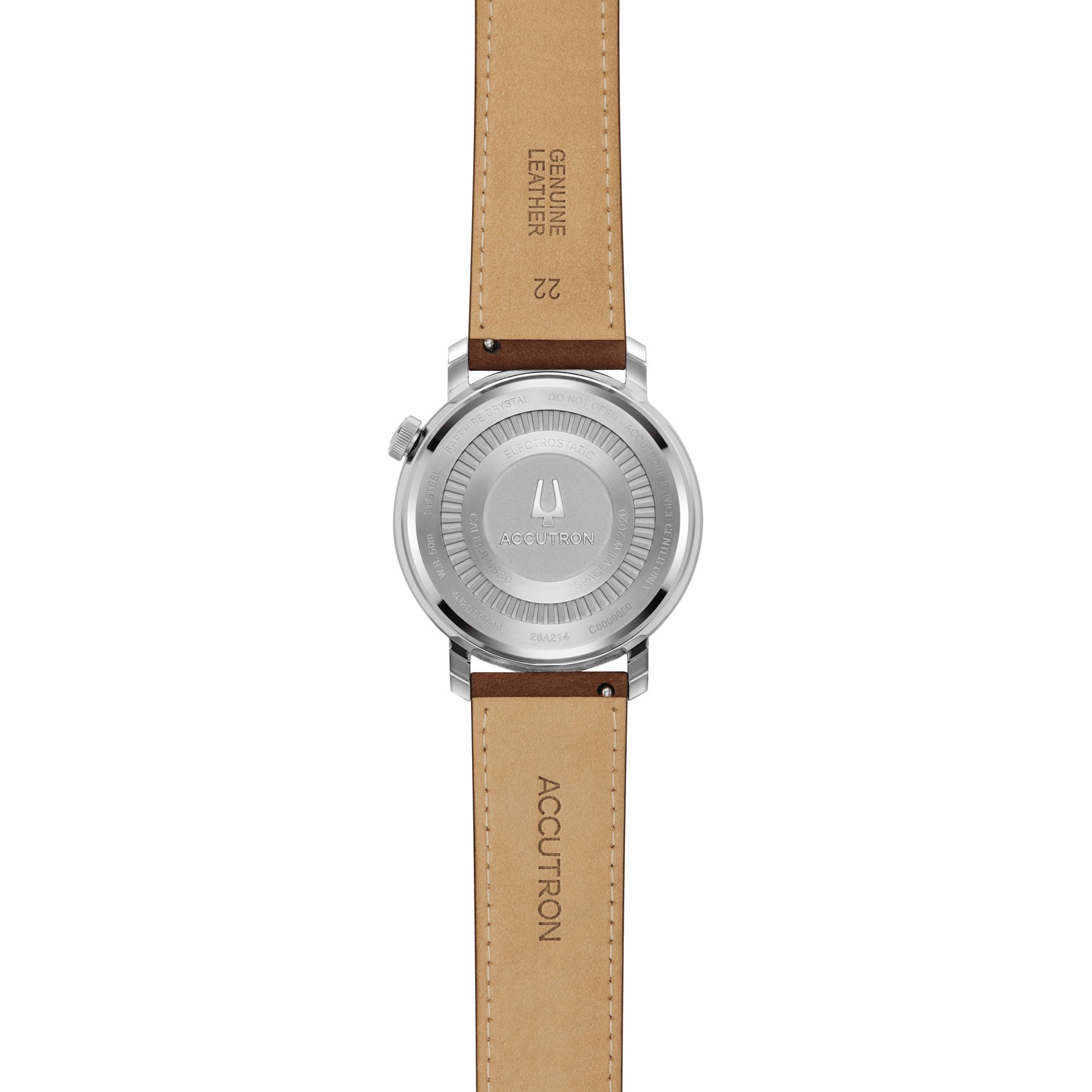 Accutron 26A214 Forged Carbon Brown