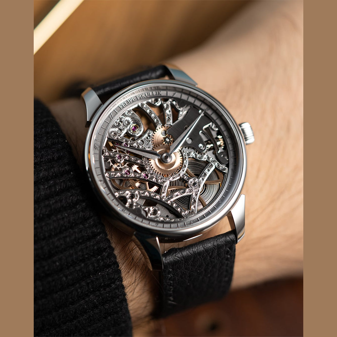 Felipe Pikullik FPSK24 Black Rhodium Engraved