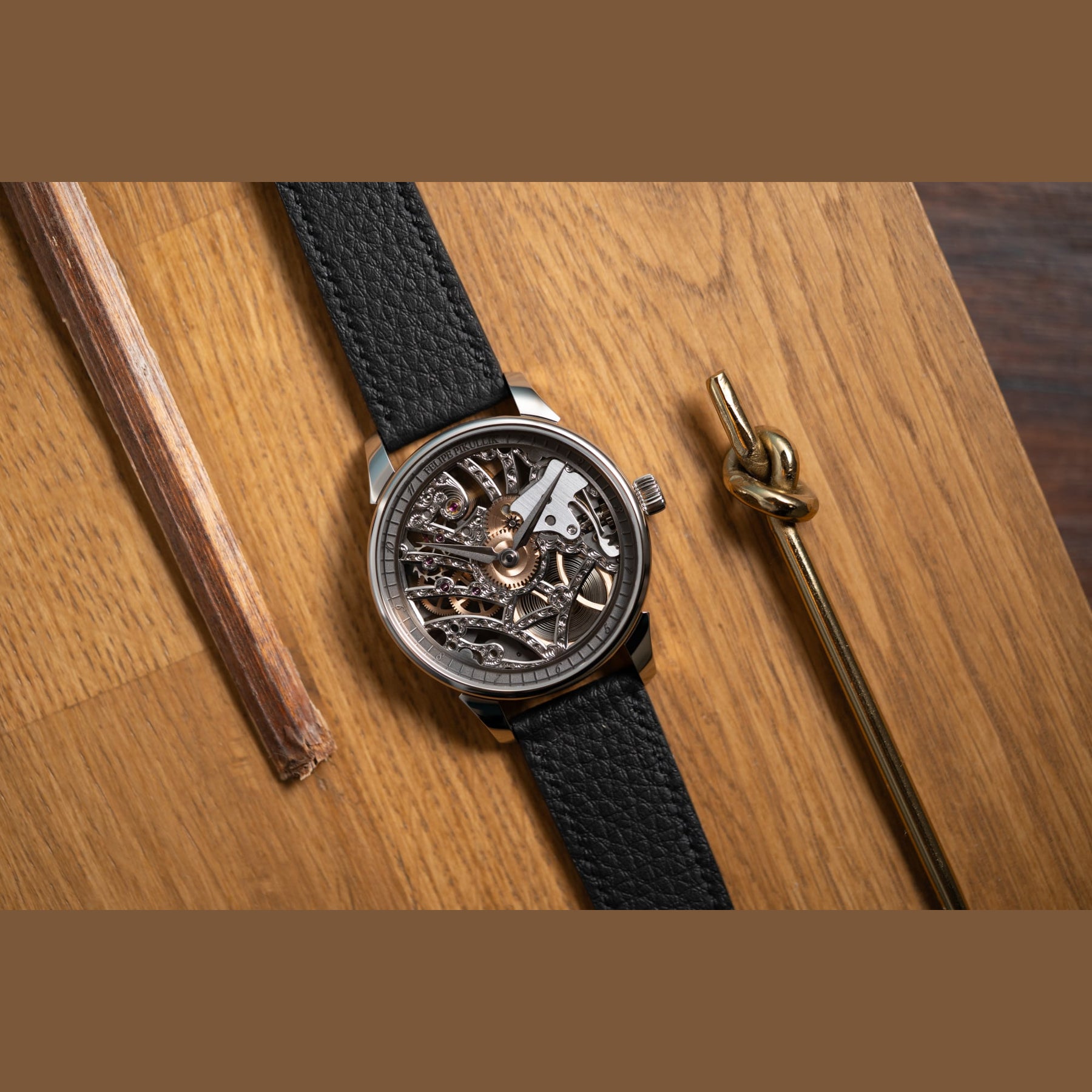 Felipe Pikullik FPSK24 Black Rhodium Engraved