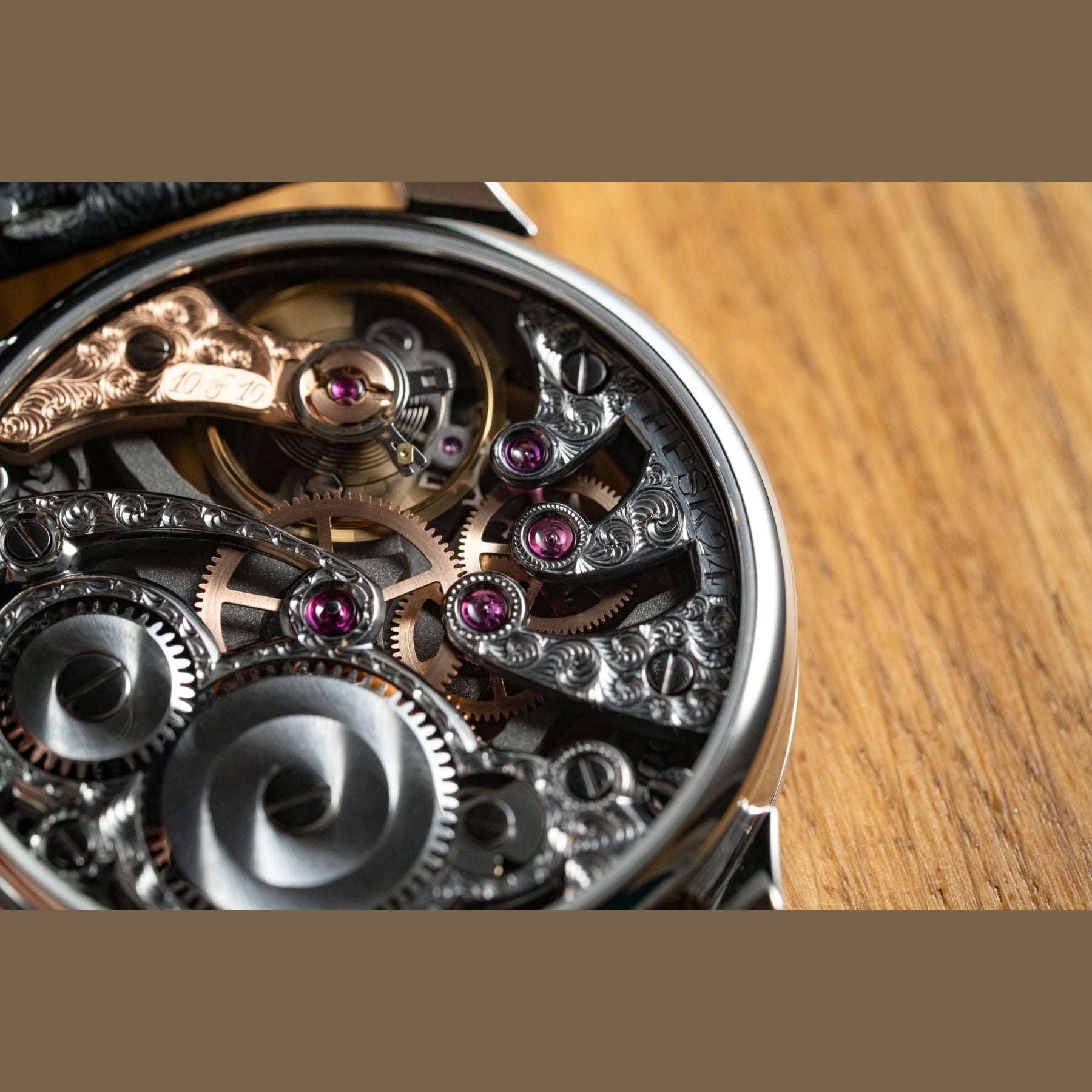 Felipe Pikullik FPSK24 Black Rhodium Engraved