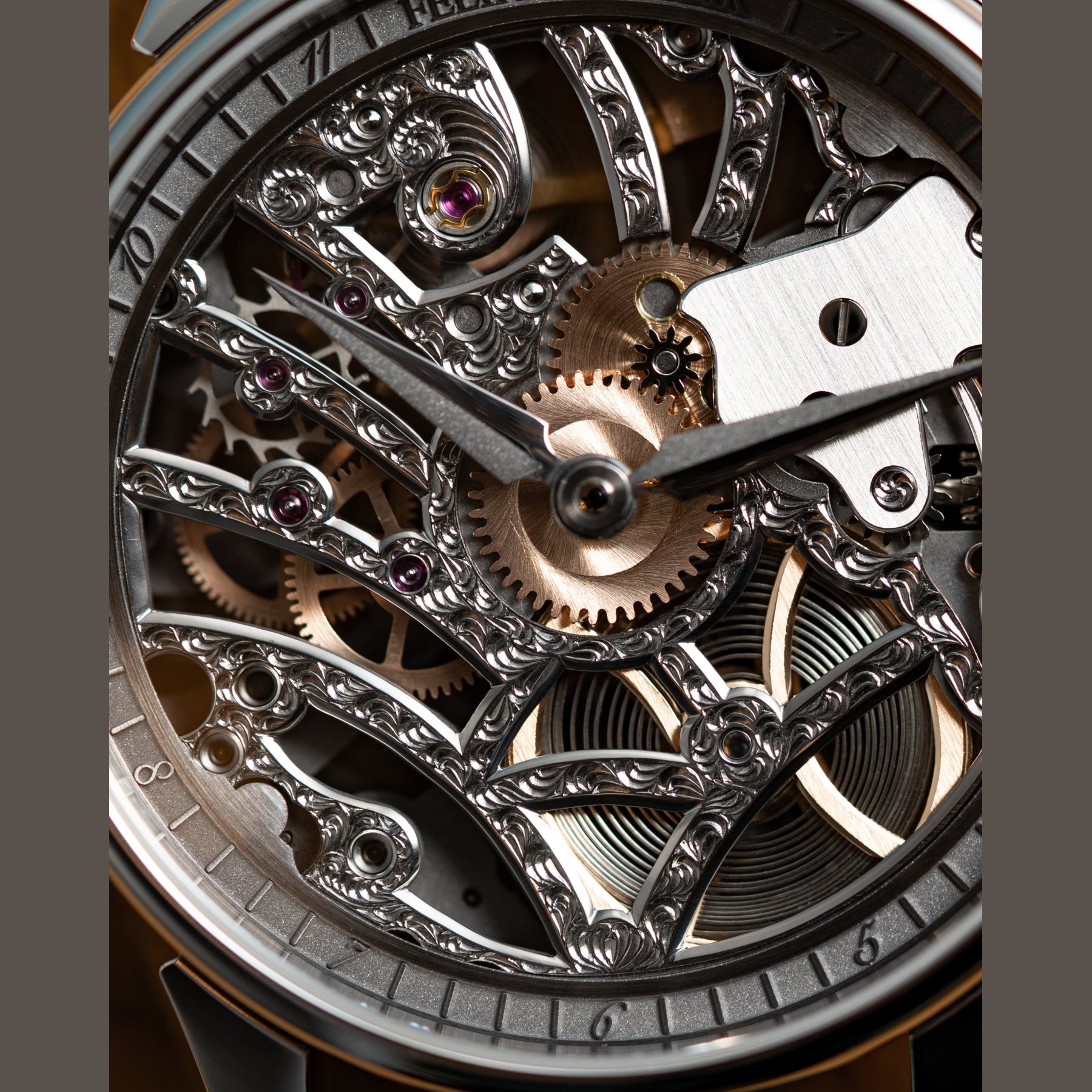 Felipe Pikullik FPSK24 Black Rhodium Engraved