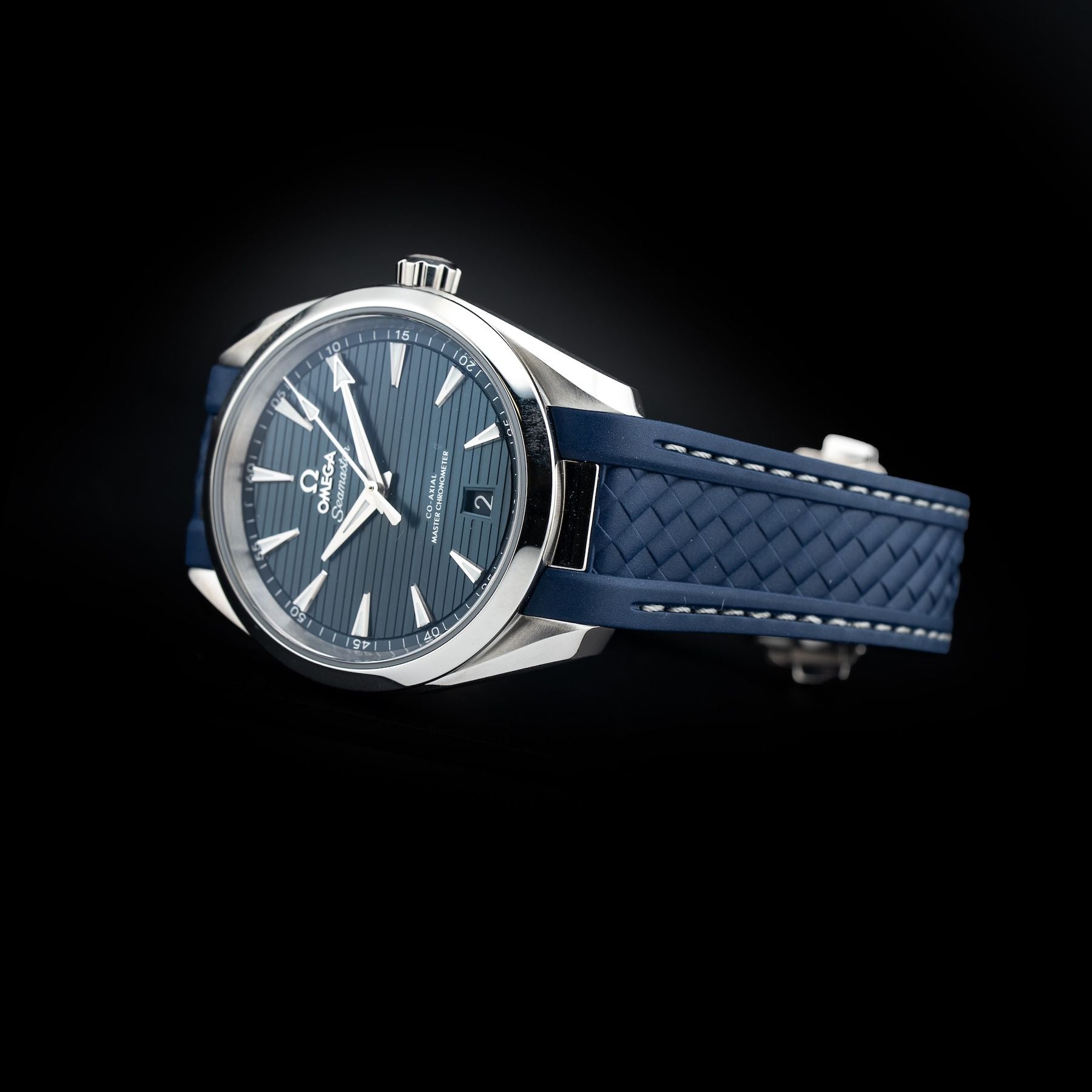 Omega 220.12.38.20.03.001 Seamaster Aqua Terra 150m Master Chronometer on Strap