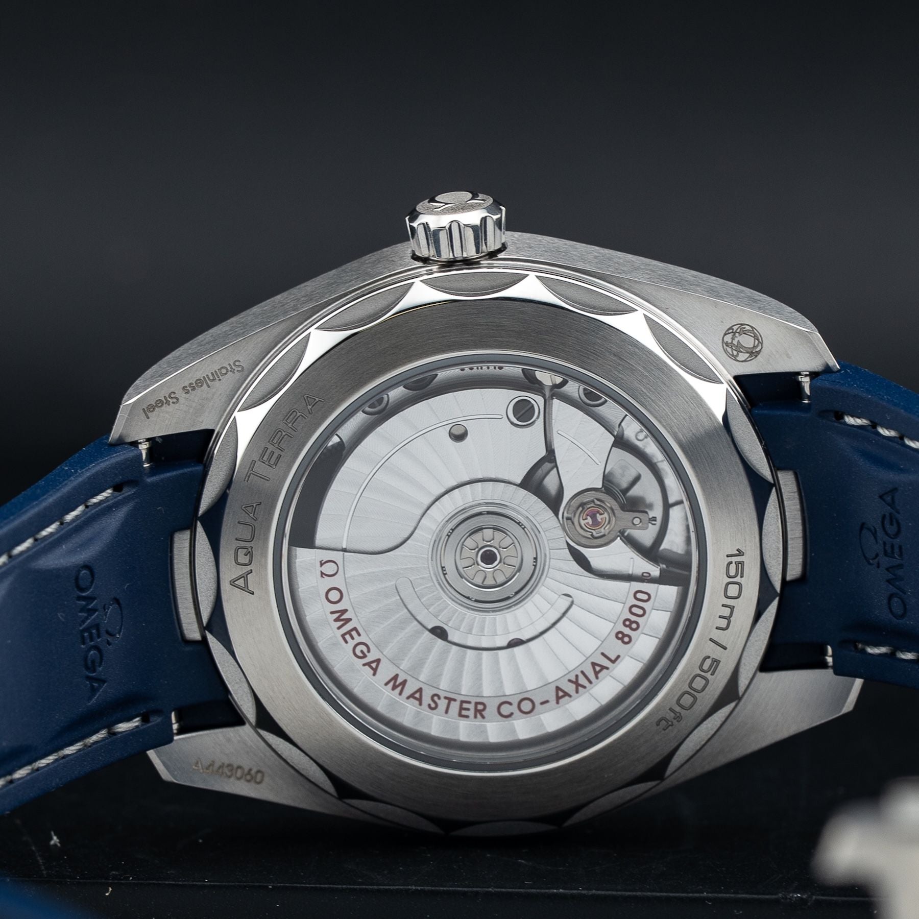 Omega 220.12.38.20.03.001 Seamaster Aqua Terra 150m Master Chronometer on Strap