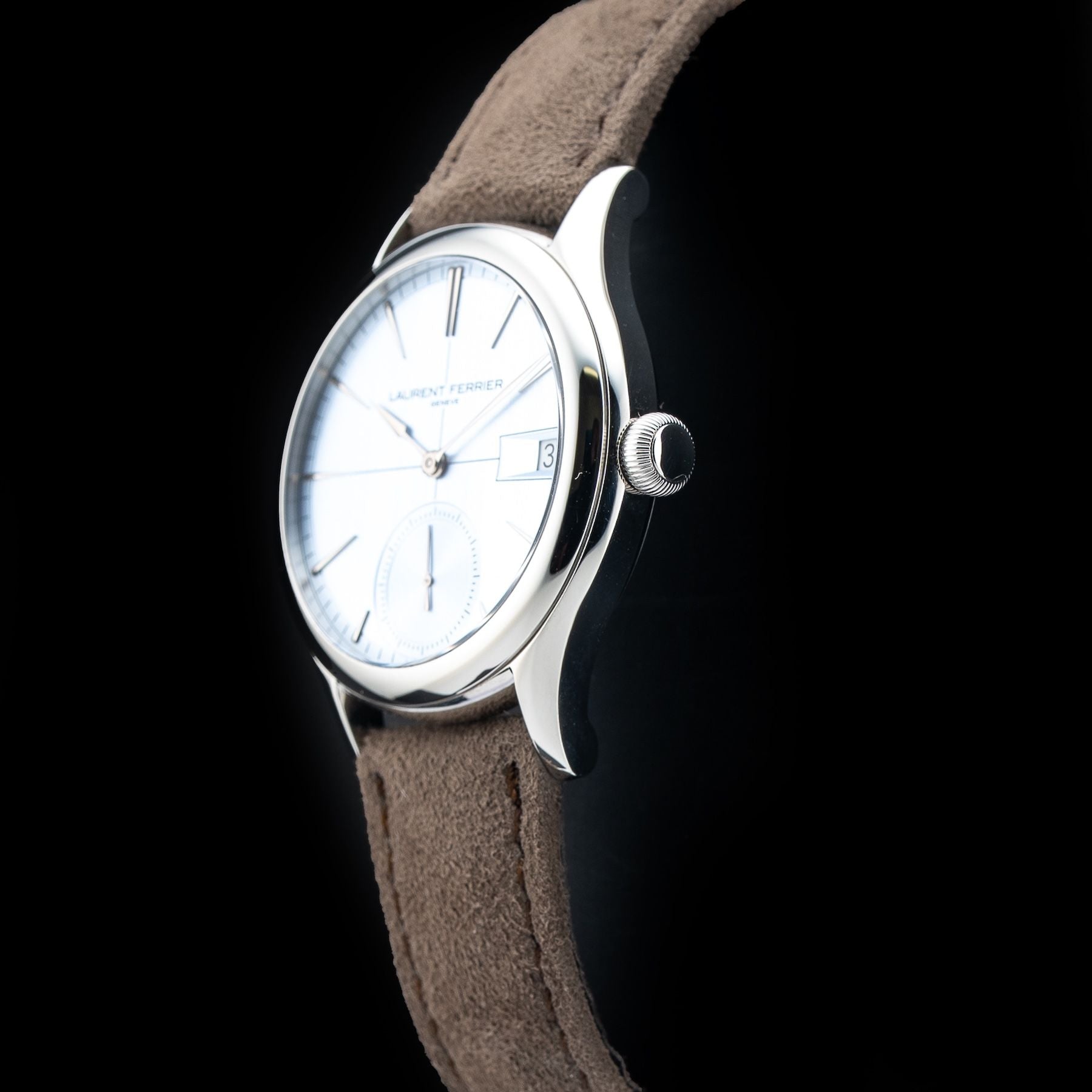 Laurent Ferrier LCF046.AC.CG1.1 Classic Auto 40mm Ice Blue Sunburst Dial