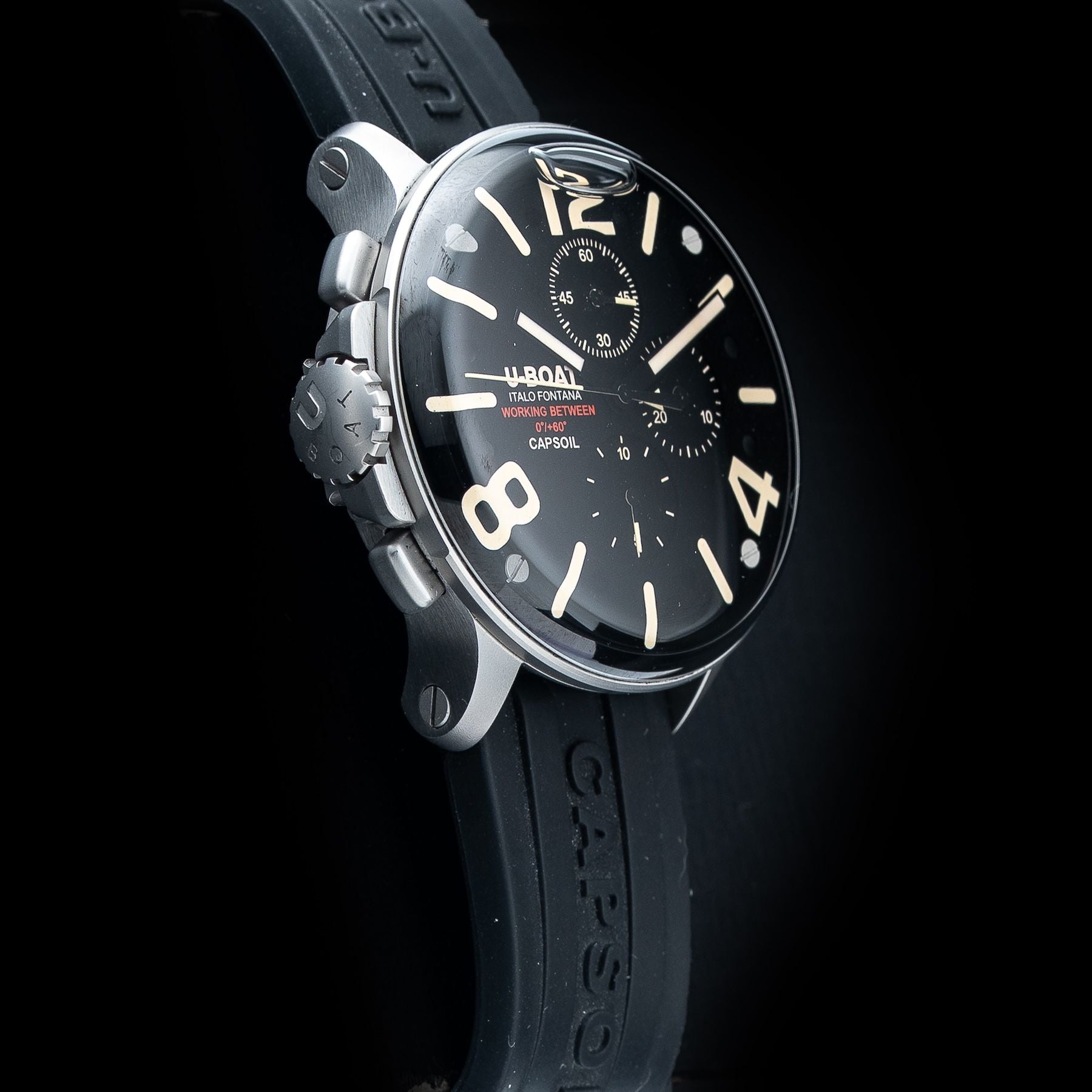 U-Boat 8111/D Capsoil Chrono 45mm SS