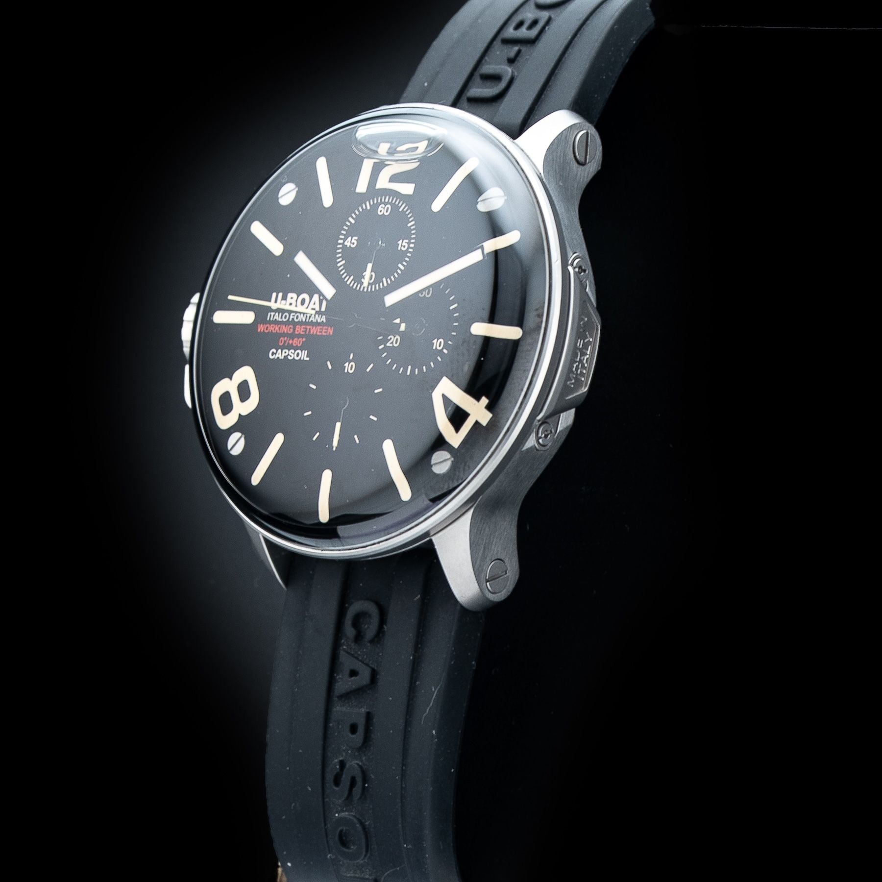U-Boat 8111/D Capsoil Chrono 45mm SS